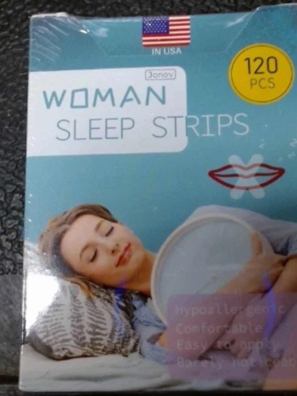 Jonov Sleep Strips 120 pcs Total Improve Sleep Quality Snore Less 3PK(360PCS)